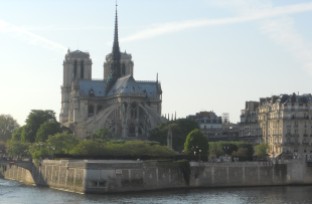 Notre Dame along the Seine